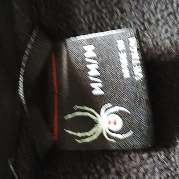Spyder black zipped up jacket size medium - Picture 8 of 8